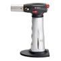 BonJour Creme Brulee Chef's Culinary Torch with Fuel Gauge, Brushed Aluminum