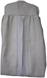 Baby Doll Bedding Classic Bows Diaper Stacker, Ecru