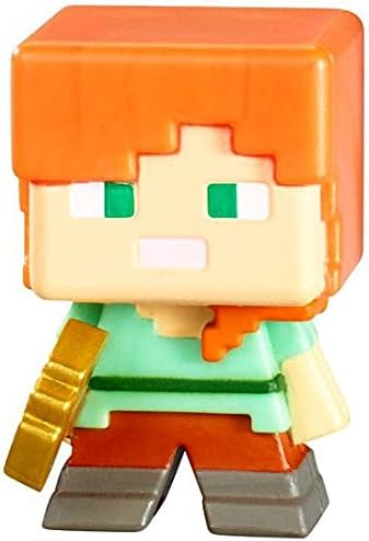 Mattel Minecraft Netherrack Series 3 Alex 1-Inch Mini Figure [Loose]