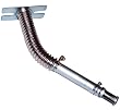 Music City Metals 72401 Zinc Plated Steel Venturi Replacement for Select Gas Grill Models by Arkla, Brinkmann and Others
