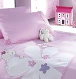 Izziwotnot Goochicoo Bunny Girl Cot Bed Duvet Cover & Pillowcase