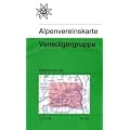DAV Alpenvereinskarte 36 Venedigergruppe 1 : 25 000 Wegmarkierungen: Topographische Karte