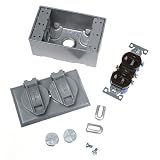 BELL 5839-5 OUTDOOR WEATHERPROOF DOUBLE... by Hubbell