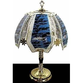 Lake Loon Touch Lamp ET-LN Select Base Finish: Polished Brass from Lava Lamps