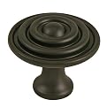 Ultra Hardware Circles Cabinet Knob - Oil-Rubbed Bronze