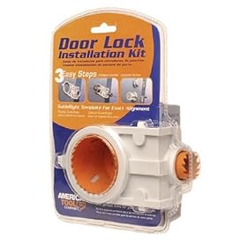 American Tool 17105 Carbon Door Lock Installation Kit by Irwin