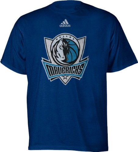 Dallas Mavericks adidas Youth Primary Logo Short Sleeve T-Shirt