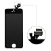 DRT iPhone 5 Screen Replacement LCD Touch Screen Digitizer Frame Assembly Full Set with 4 Pieces tools for iPhone 5 (Black)