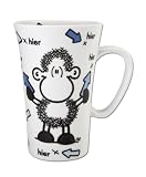 Produkt-Bild: Sheepworld 41036 Tasse gro&szlig; "&Uuml;berall vermiss' ich Dich!"