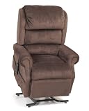 UltraComfort Stellar Comfort Small Lift Chair Recliner - Chocolate