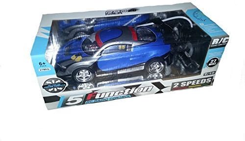 Rad Racers Radio Controlled Racing Car 5 Functions Bl/red