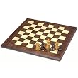 Drueke Walnut 15" Chess Board with Weighted Pieces