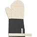 Le Creuset Hi-tech Kitchen Textile 14-Inch Oven Mitt, Black