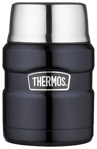 Thermos Stainless King 16-Ounce Food Jar, Midnight Blue