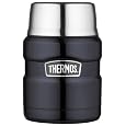 Thermos Foogo Leak-Proof Stainless Steel Food Jar, Blue, 10-Ounce
