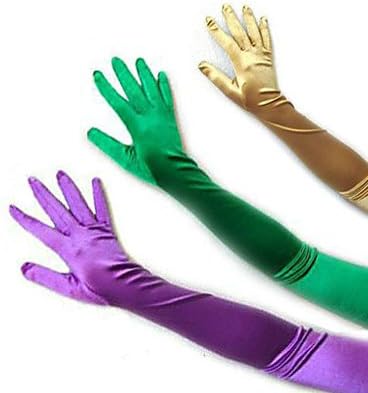 SACAS 23" Long Party Bridal Dance Gloves with 15 Colors