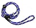 yueton Pet Dog Nylon Leash Rope Adjustable Loop Slip Lead (Blue)