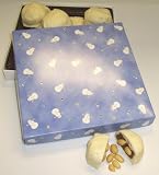 Scott's Cakes 1 lb. White Chocolate Peanut Pattie in a Snowman Box
