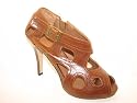 Ladies Sandals / Shoes with Buckle and Zip Fastening RAS156