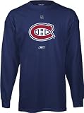 Montreal Canadiens -Navy- Primary Logo Long Sleeve T-Shirt