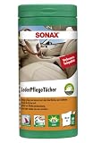 SONAX 04123000 LederPflegeTücher Box