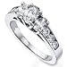 Three-Stone Diamond Ring 1Â 1/2ctw