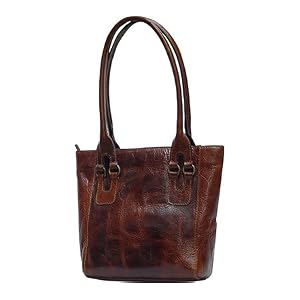 Scully Leather Ladies H892 Hampton Top Zip Handbag