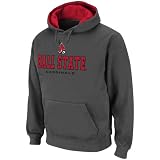 NCAA Ball State Cardinals Charcoal Classic Twill II Pullover Hoodie Sweatshirt