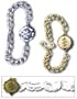 SOS Emergency Medical ID Bracelet, 18k gold-finish