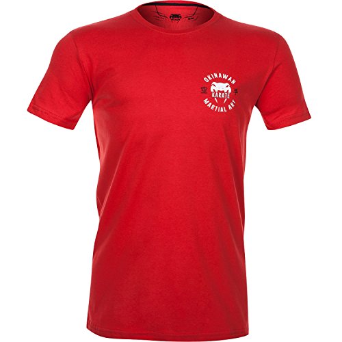 Venum Okinawa Honor T-Shirt, Red, Medium