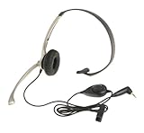 Plantronics Headset For Cellular & Cordless Phones Headband Design Noise Ca ....