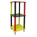 Kids Primary-Color 3-Tier Square Shelves