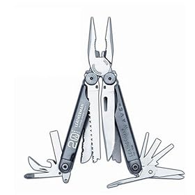 Leatherman 67070203G Wave 20TH Anniversary Model with Black Nylon Sheath