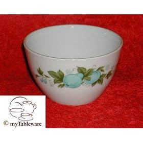 Noritake Blue Orchard #6695 Sugar Bowl - No Lid by 