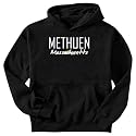 Sweatshirt Black " Methuen City - Map State " Massachusetts Usa City