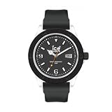 Ice-Watch Men's XX.BK.XX.R.09 XXL Collection Black Dial Black Rubber Strap Watch