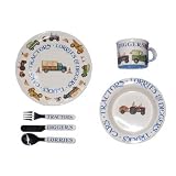 Kitchen & Housewares : Emma Bridgewater Men At Work Melamine Gift Set