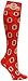 Donegal Bay Ohio State Buckeyes Men's O Dress Socks, Scarlet, One Size, NCAA Officially Licensed - DB Fan Gear