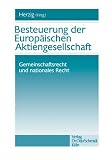 Produkt-Bild: Besteuerung der Europ&auml;ischen Aktiengesellschaft