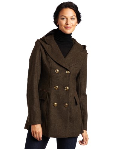 41BTKFkDQ L Miss Sixty Womens Missy Wool Riding Coat