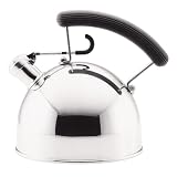 Circulon 2-1 2 Quart Whistling Teakettle, Stainless Steel by Circulon