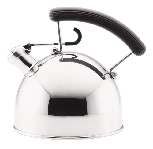 "Circulon 2-1/2 Quart Whistling Teakettle, Stainless Steel" "Circulon 2-1/2 Quart Whistling Teakettle, Stainless Steel"
