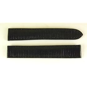 New Genuine Cartier Black Lizard Watch Band 15mm NEW