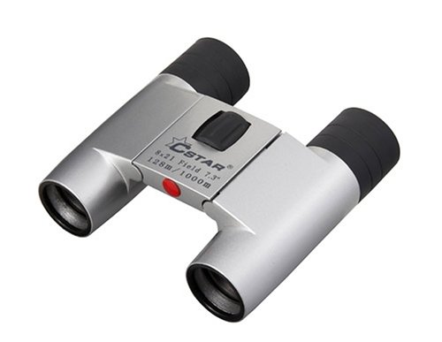 Cstar Halo Series 8x21 Compact Roof Prism Binoculars