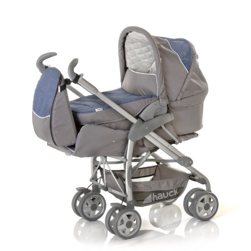 Imagen 4 de Hauck Condor - Carrito convertible para bebé todo en uno, color azul vaquero