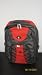 Brown and Red Backpack