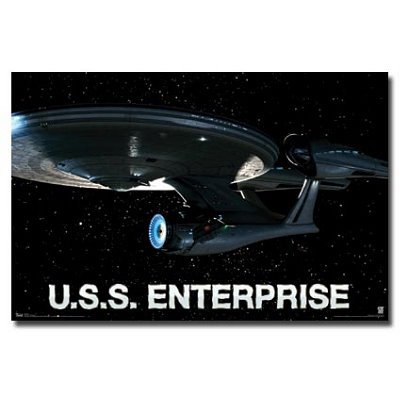 Star Trek U.S.S. Enterprise 22x34 POSTER Poster Print, 34x22