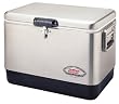 Coleman 54-Quart Steel Belted Chest Cooler (Stainless Steel)