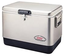 Coleman 54-Quart Steel Belted Chest Cooler (Stainless Steel)