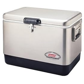 Coleman 54-Quart Steel Belted Chest Cooler (Stainless Steel) by Coleman
